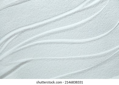 White Sand Pattern Close Up