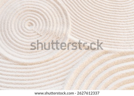White sand pattern texture close up