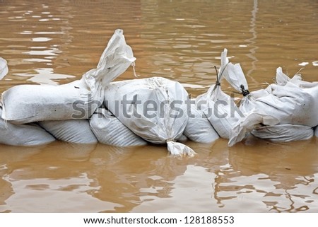 Similar – Image, Stock Photo flooded storm tide
