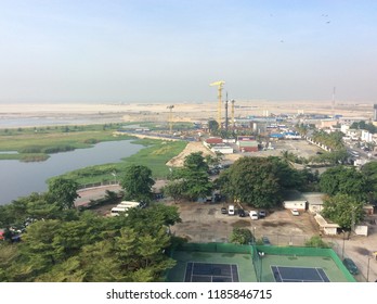 White Sands Of EKO Atlantic And Construction Ongoing