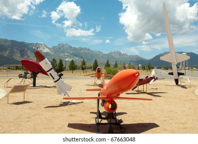 White Sands Missile Range Museum Outdoor Missle And Rocket Display