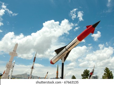 White Sands Missile Range Museum Outdoor Missle And Rocket Display