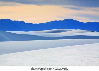 White Sands National Monument New Mexico.