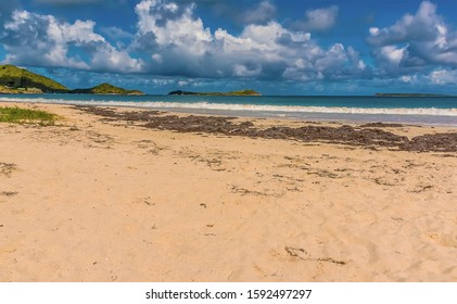 The White Sands Of Orient Beach In St Martin