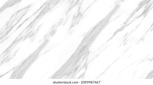 white satvario marble. texture of white Faux marble. calacatta glossy marbel with grey streaks. Thassos statuarietto tiles. Portoro texture of stone-a - Shutterstock ID 2099987467