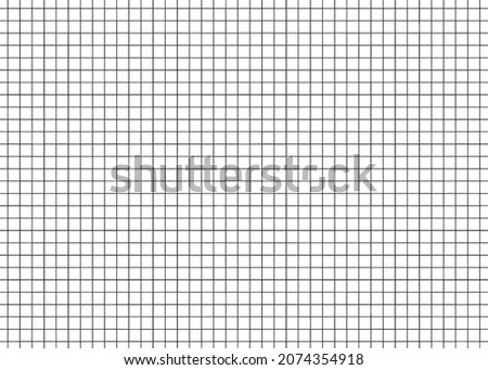 White school squared notebook sheet background. Wall texture geometric background top view. Textured surface template for banner, poster. Abstract pattern. Raster image.
