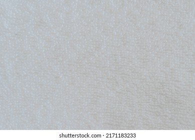 White Seamless Terry Cloth Texture.