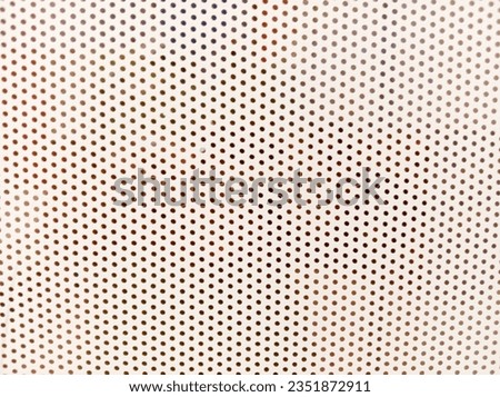 The white see - through background.