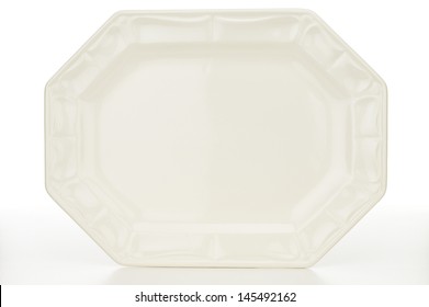 White Serving Platter