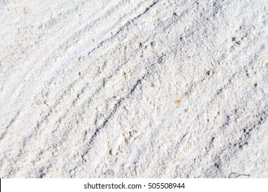 
White Silica Sand As A Background