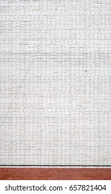 White silicate brick wall background
