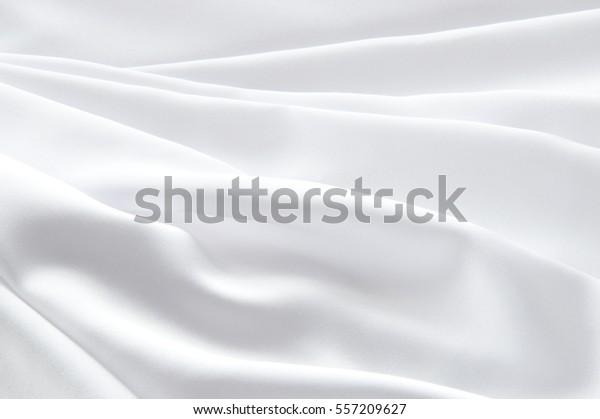 White Silk Background Beautiful Silk Drapes Stock Photo Edit Now