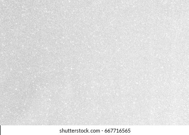 White Silver Glitter Background