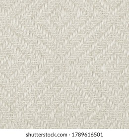 White Sisal, Sumac Or Jute Rug. 