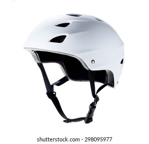 White Skateboard Helmet