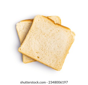 White sliced toast bread isolated on the white background. - Powered by Shutterstock