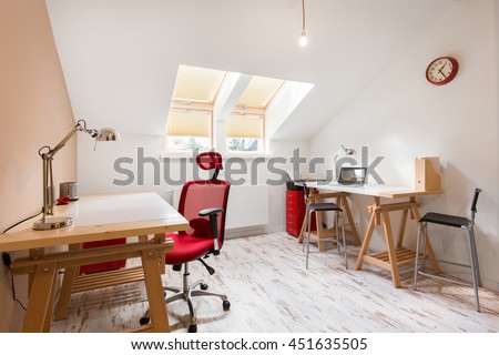 Similar – Image, Stock Photo attic apartment