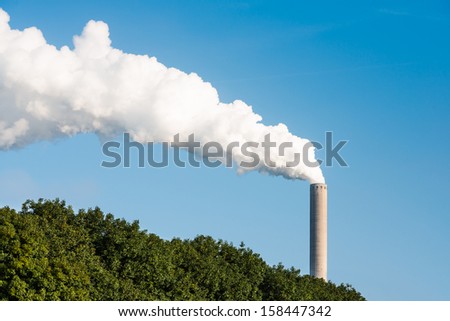 Similar – Foto Bild Schornsteine Rauch Wolken und Meer