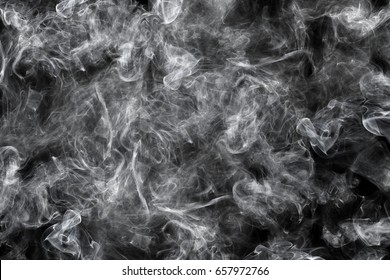 It Is White Smoke Texture For Background And Design.