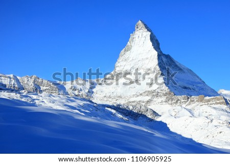 Similar – Image, Stock Photo winter wonderland Ski run