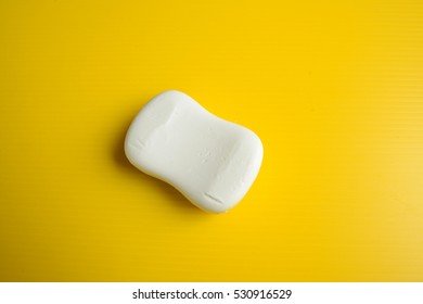 White soap