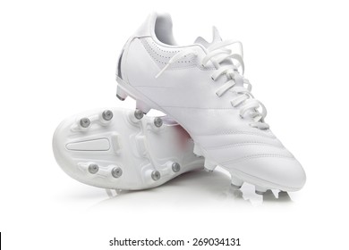 White Soccer Shoes
