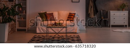 Image, Stock Photo Living evening