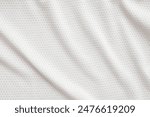 White sports clothing fabric football shirt jersey texture abstract background