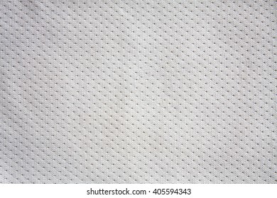 White Sports Clothing Fabric Jersey Texture