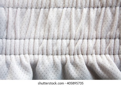 White Sports Clothing Fabric Jersey Texture