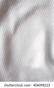 White Sports Clothing Fabric Jersey Texture