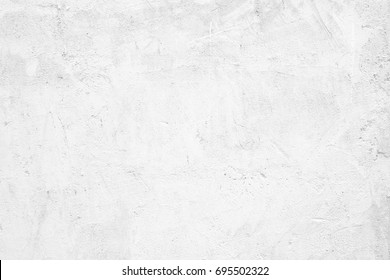 White stone texture grunge background,  Blank white cement, concrete wall , interior design background, poster, backdrop, wallpaper, banner - Shutterstock ID 695502322