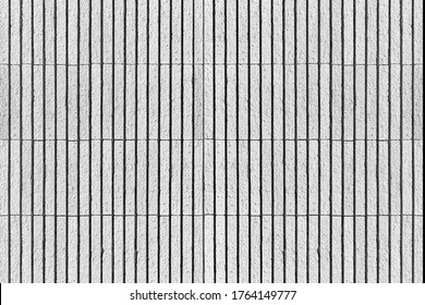 White Stone Wall With Stripes Texture And Seamless Background