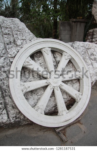 white stone\
wheels