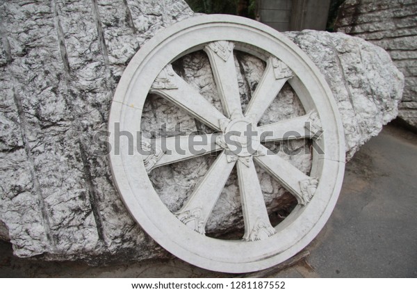 white stone\
wheels