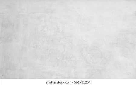 White stucco wall background. White painted cement wall texture