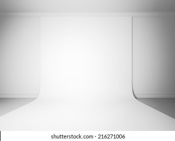 White Studio Background 