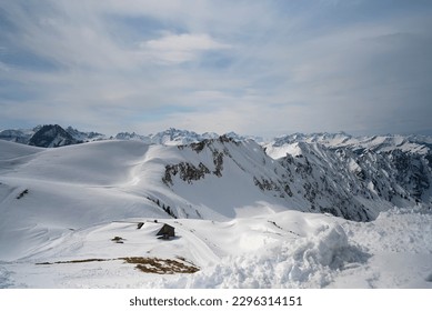 White sunny snow mountain landscapes - Powered by Shutterstock