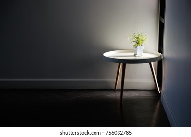 White table by the window