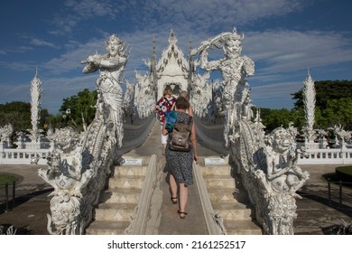 White Temple In Chang Rai, Thailand