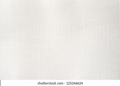 White Texture Of Medical Bandage