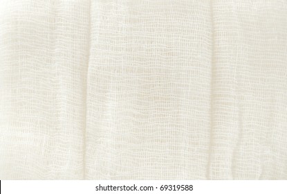 White Texture Of Medical Bandage