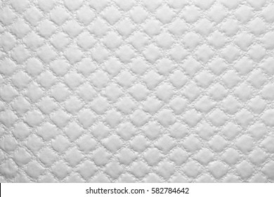 white texture of sofa background. White Leather Texture