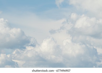 White Textured Clouds Sky Stock Photo 677496907 | Shutterstock