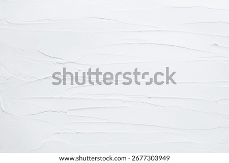White three-dimensional texture created by base paint 06