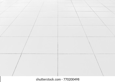 White Tile Floor Clean Symmetry Grid Stock Photo 556765312 | Shutterstock