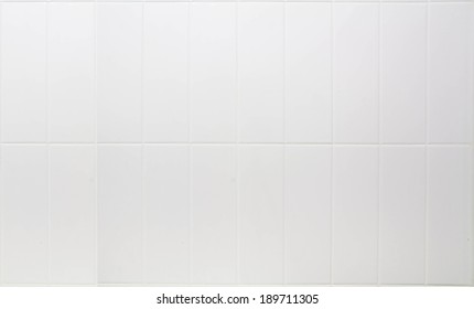 White Tiles And Grout