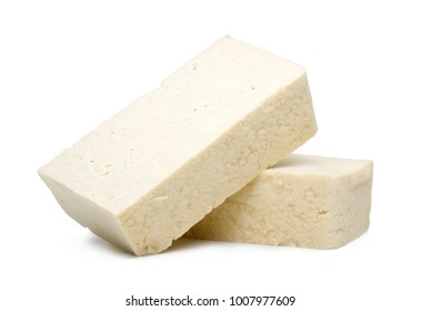 White Tofu  on the White background - Shutterstock ID 1007977609