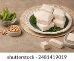 White Tofu is a variation of tofu which is generally made from soybeans which are processed into soybean paste, then molded and pressed into the shape of tofu.