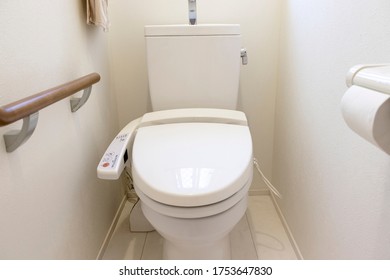 White Toilet In Private Room